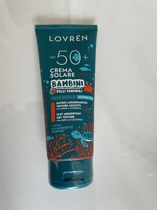 Солнцезащитный крем Lovren Солнцезащита для детей SPF 50