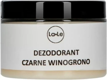 Дезодорирующий крем Lale Organic с маслом черного винограда