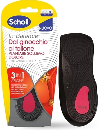 Стельки Scholl In-Balance для снятия боли, повседневные