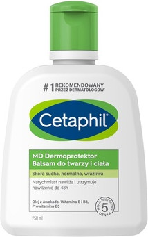 Лосьон для тела Cetaphil с витаминами B3, B5 и глицерином