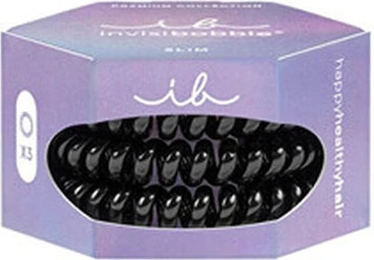 Резинки для волос Invisibobble Invisibobble Slim Premium True Black