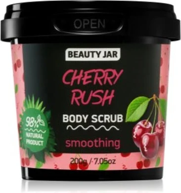 Body Scrub Beauty Jar Cherry Rush