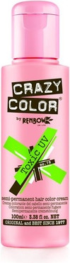 Набор для окрашивания волос Renbow Crazy Color Неоново-зеленый
