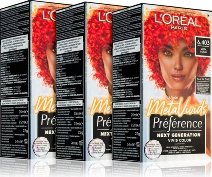 Стойкая краска для волос L'Oreal Professional Preference Meta Vivids