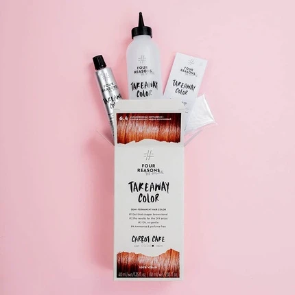 Полуперманентная краска для волос Four Reasons Original Takeaway Color Red Hot Chili