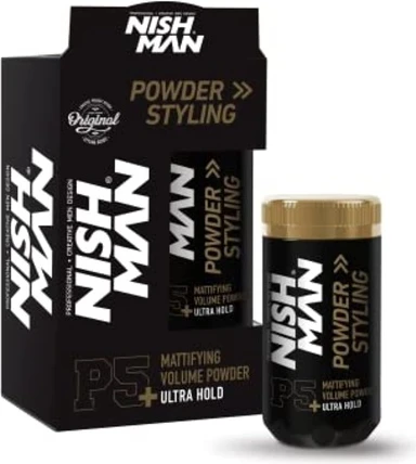 Пудра для укладки волос Nishman Hair Volume Powder P5+ Ультра-фиксация