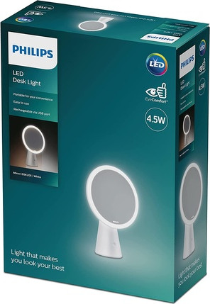 Зеркало для макияжа со светодиодной подсветкой Philips