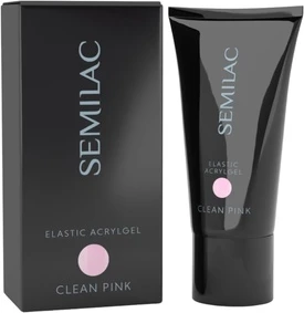 Акрил-гель Semilac Elastic Acrylgel Чистый Розовый