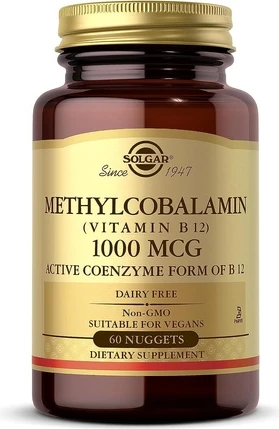 Витамин Метилкобаламин 1000мкг Гранулы Solgar