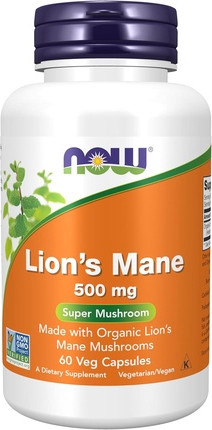 Добавка Now Foods Ежовик гребенчатый