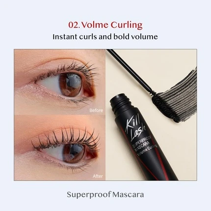 Тушь для ресниц Clio Kill Lash Superproof Mascara