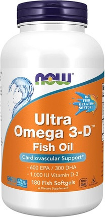 Витаминная сыворотка Now Foods Ultra Omega 3-D