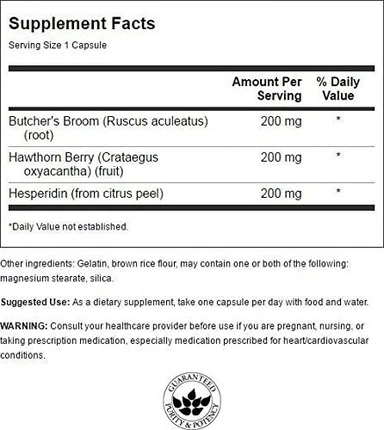 Витаминная сыворотка Swanson Full Spectrum Herbal Circulatory Care