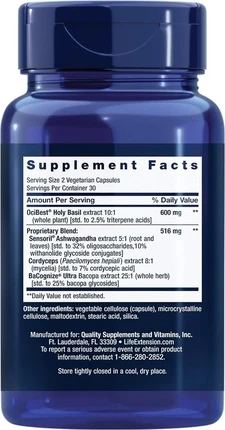 Витаминная Сыворотка Life Extension Adrenal Energy Formula
