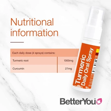 Оральный спрей BetterYou Куркума с куркумином