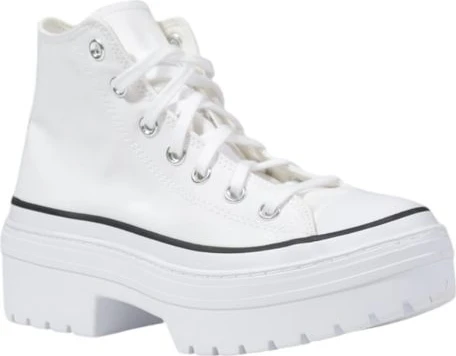 Кеды Converse Белые Ткань Массивная подошва