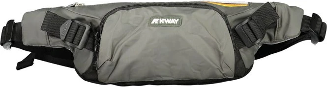 Зеленая сумка K-Way из полиэстера