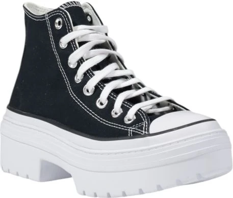 Кеды Converse Черные Текстильные Толстая Подошва