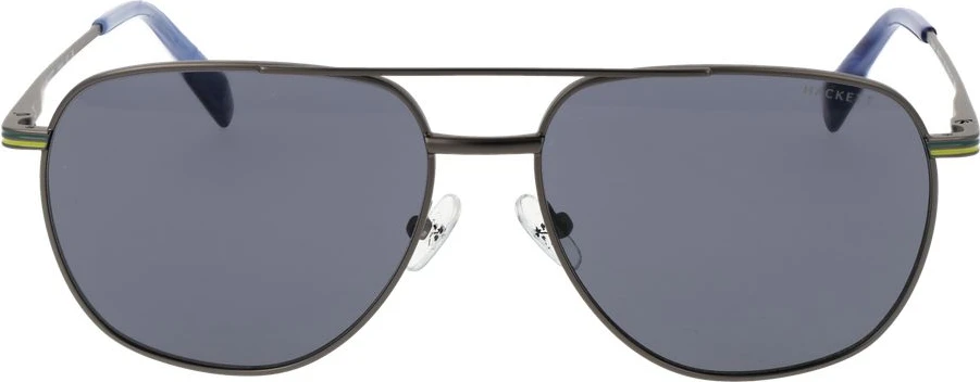 Солнцезащитные очки Hackett серые металлические