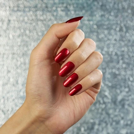 УФ-лак для ногтей Cnd Shellac Dragon Slay All Day № 482 Красный с шиммером