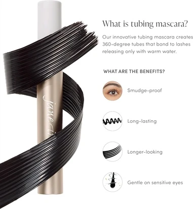 Тушь Jane Iredale Lash Fixation Length & Definition Tubing Mascara Long-Wear