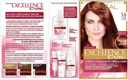 Окрашивание для волос L'Oréal Paris Excellence Тройной Уход
