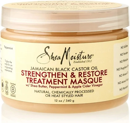 Маска для волос Shea Moisture Jamaican Black Castor Oil Masque