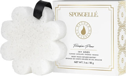 Гель для душа с встраиваемым спонжем Spongelle Boxed Flower