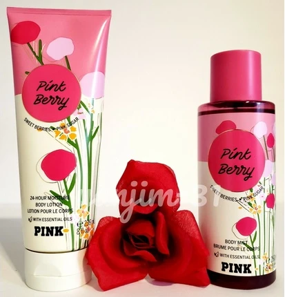 Набор для ухода за телом Victoria's Secret Pink Berry Mist and Lotion