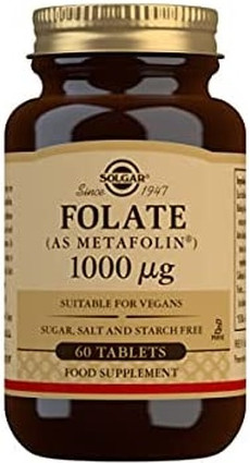 Таблетки Solgar Folate 1000мкг Высокоэффективная Формула Веганские