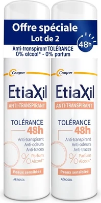 Антиперспирант Etiaxil для умеренного потоотделения подмышек