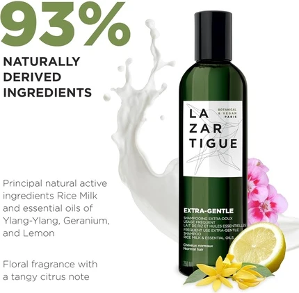 Бессульфатный шампунь Lazartigue Botanical and Vegan Extra Gentle