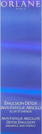 Крем для лица Orlane Anti-Fatigue Absolute Detox Emulsion