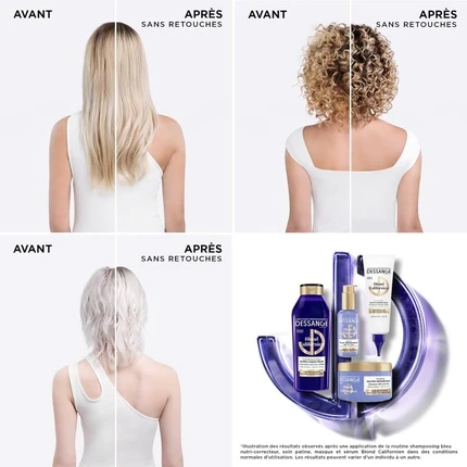 Маска для волос Nutrirepairing Dessange Californian Blonde