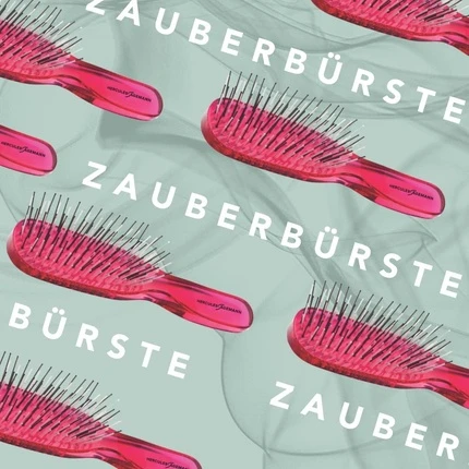Расческа Hercules Sagemann Scalp Brush Junior Pink
