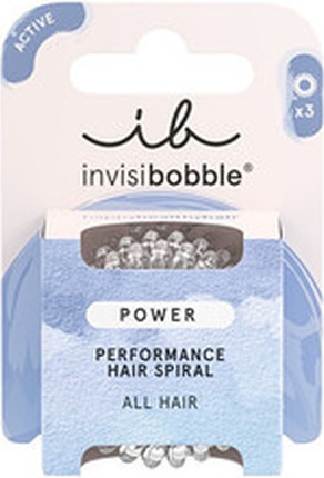 Hair Elastics Invisibobble Power Crystal Clear