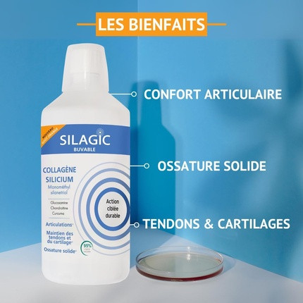 Добавка Silagic Collagen and Organic Silicon with Chondroitin and Glucosamine от Silagic
