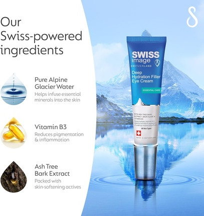 Eye Cream Swiss Image Deep Hydration Eye Filler Cream Enriched with Niacinamide
