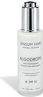 Защитные капли Sensum Mare Инновационные защитные капли против фотостарения SPF 50 UVB UVA PA++++ HEV/IR