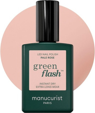 Лак для ногтей Manucurist Green Flash Transparent UV Nail Polish Old Rose