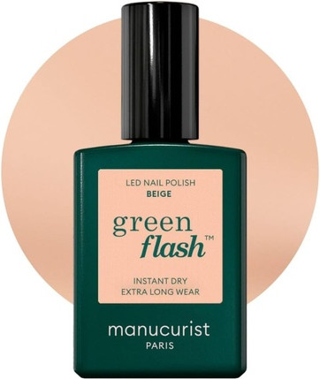 Гель-лак для ногтей Manucurist Green Flash LED Gel Nail Polish Vegan 12-Free на растительной основе