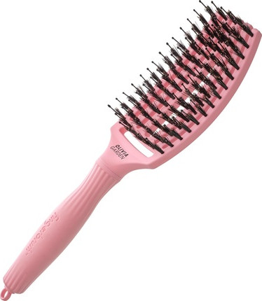 Круглая щетка Olivia Garden Fingerbrush Combo Medium Think Pink