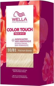 Полуперманентная краска для волос Wella Professionals Color Touch Набор для Корней, включающий Маску для волос Платиновый Блонд