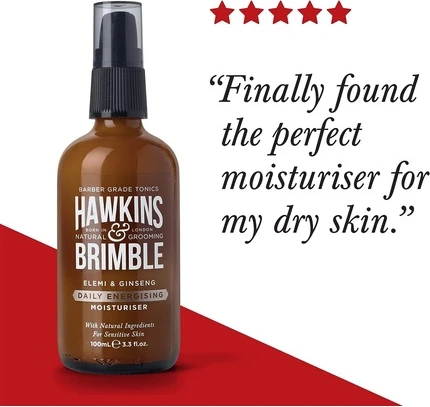 Увлажняющий крем для лица Hawkins & Brimble Энергизирующий для мужчин