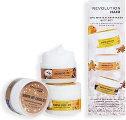 Наборы по уходу за волосами Makeup Revolution Зимняя подарочная маска для волос