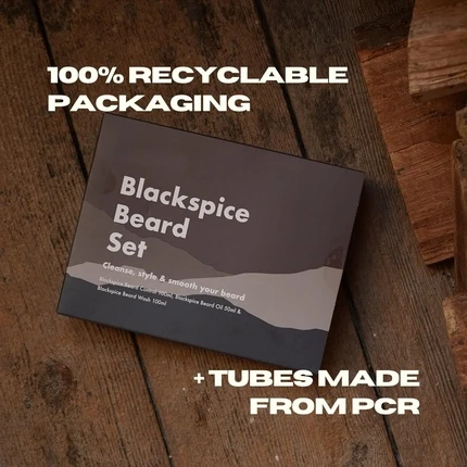 Набор для ухода за бородой Mancave Blackspice