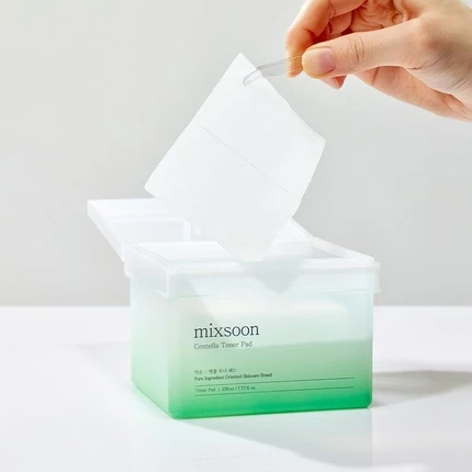 Пэды тонер Mixsoon Centella Asiatica Toner Pad успокаивающее увлажнение с экстрактом центеллы
