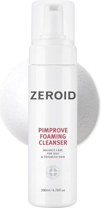 Пенящийся очищающий гель Zeroid Pimprove