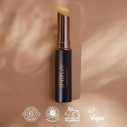 Бальзам для губ Inika Organic Lip Balm Восполняет Питает Защищает Смягчает