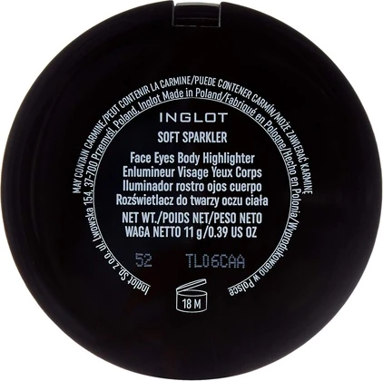 Хайлайтер Inglot Soft Sparkler